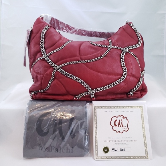 Chi By Falchi Leather Hobo Collectors Edition - Picture 5 of 8